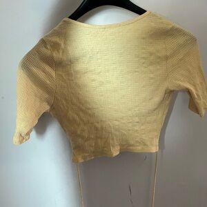 Top, yellow, party, bright color, summer, brunch, trendy